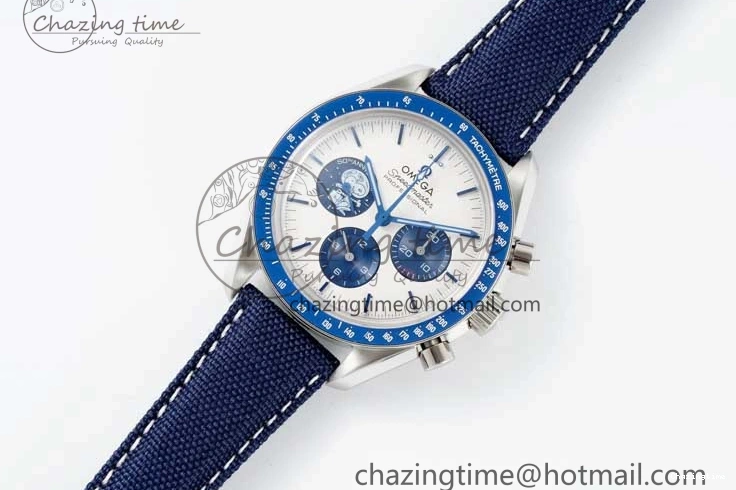 0816 QuickDry Speedmaster Professional “Silver Snoopy Award” 50th Anniversary GSF 1:1 Best Edition A7750(Mod) 7863